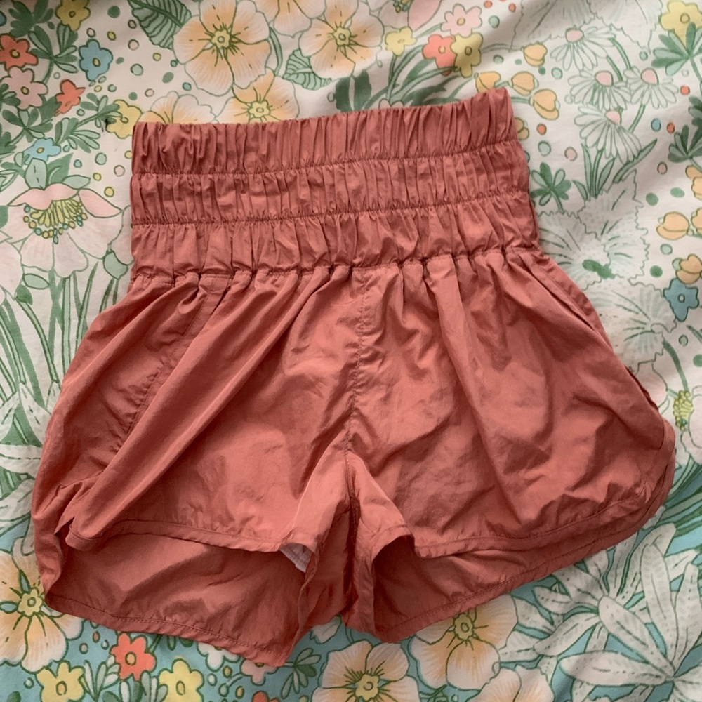 Free People The Way Home Copper Shorts XS
